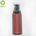 Embalagens de cosméticos exportador 80 ml loção garrafa em linha reta rodada garrafa de plástico